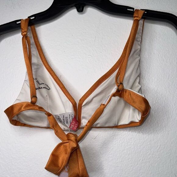 OPALOCKA SWIMWEAR DRAKE BIKINI CROP TOP Size Medium - Picture 5 of 6